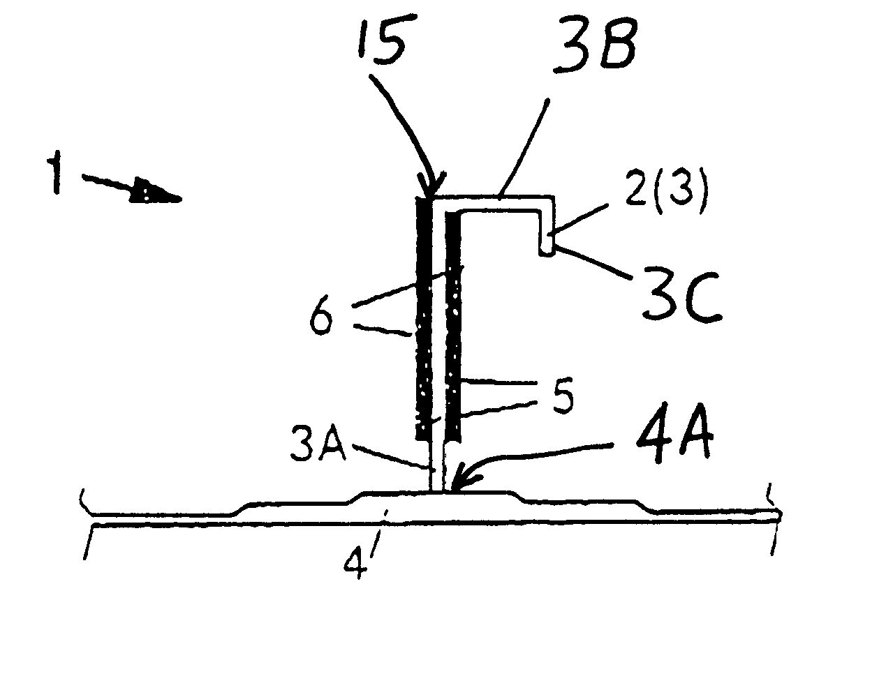 Aircraft fuselage shell component with crack propagation resistance