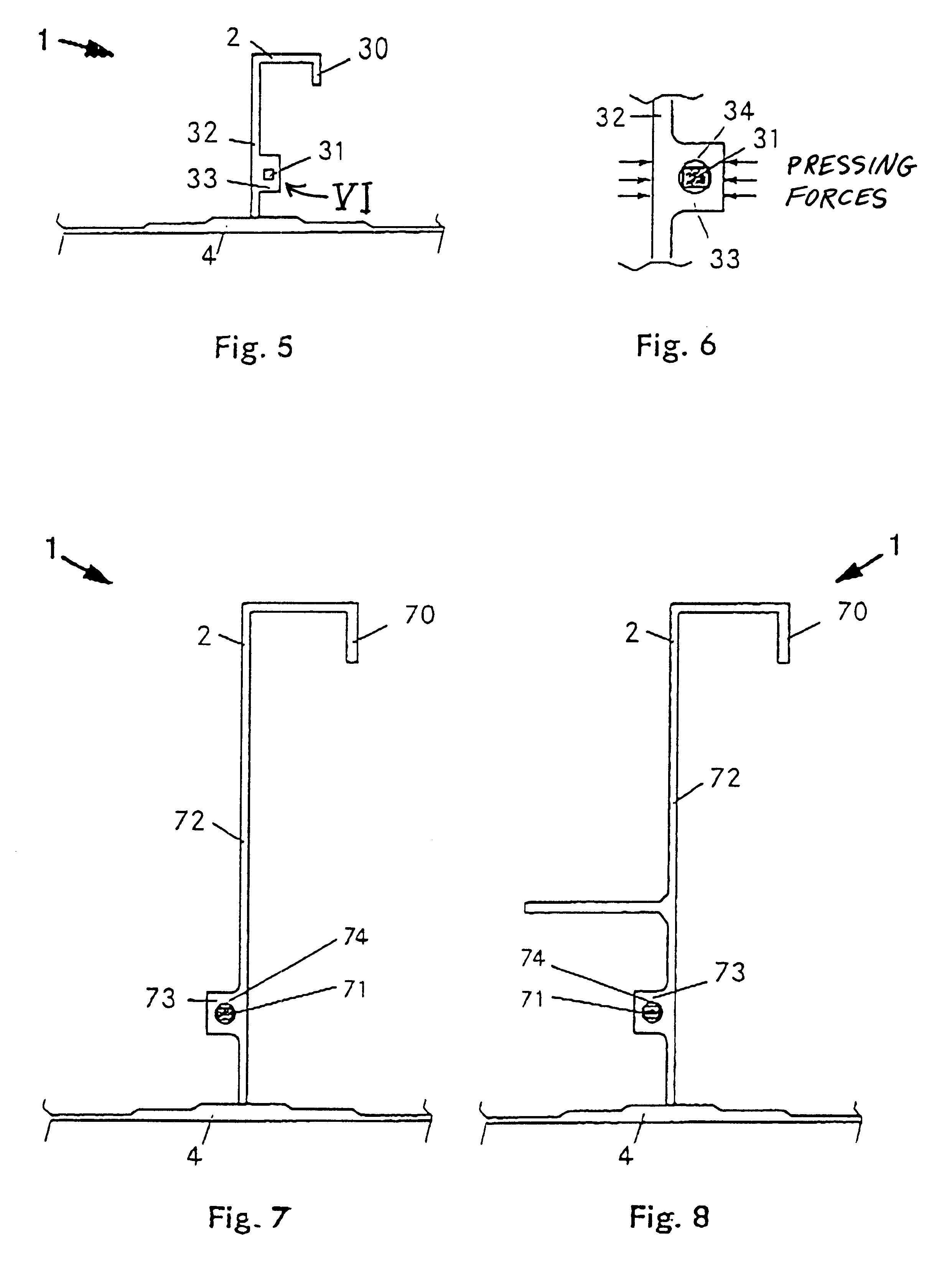 Aircraft fuselage shell component with crack propagation resistance