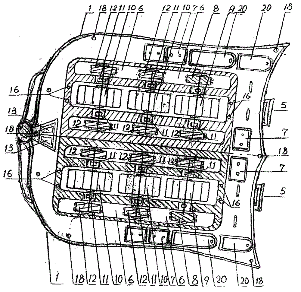 Automotive air electric power generation engine