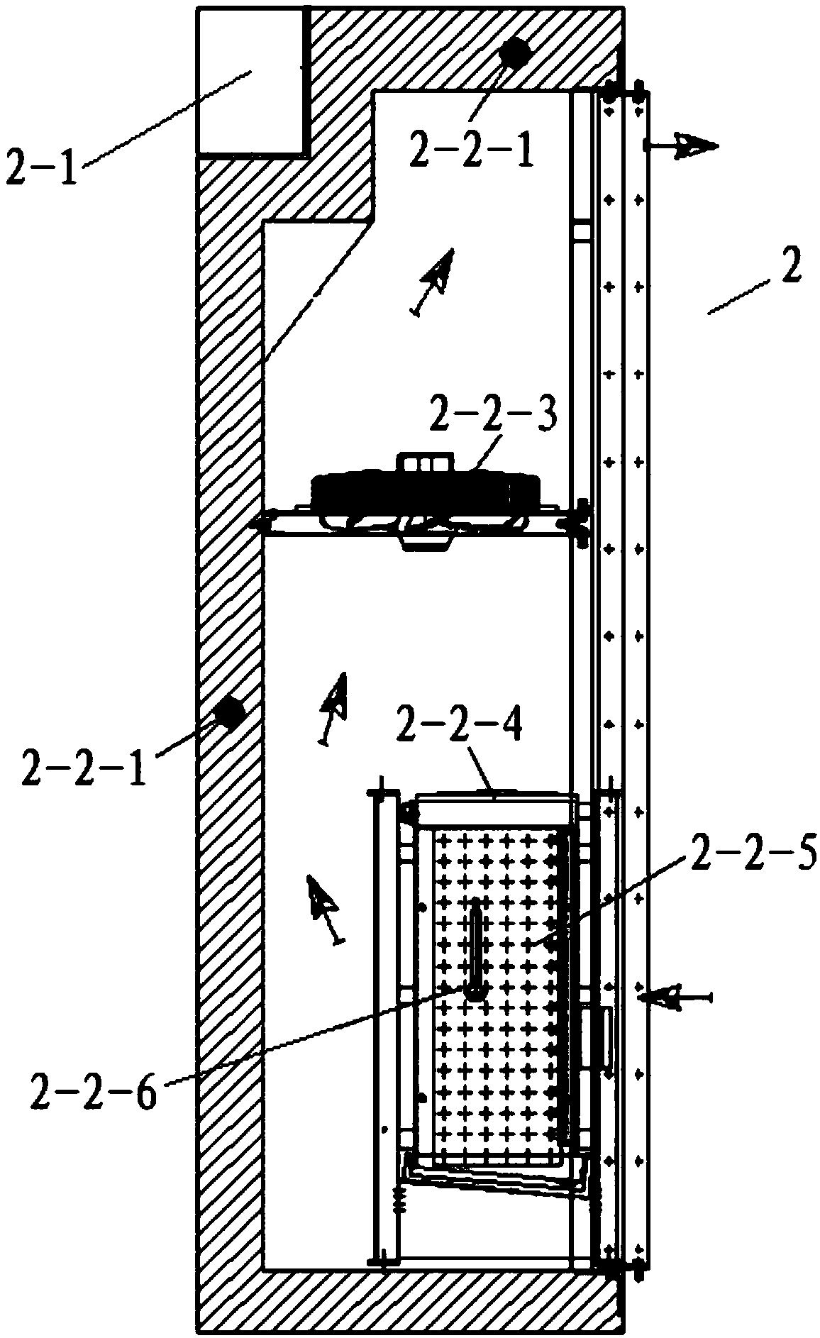 Tail end module for modular combined ice chest and ice chest