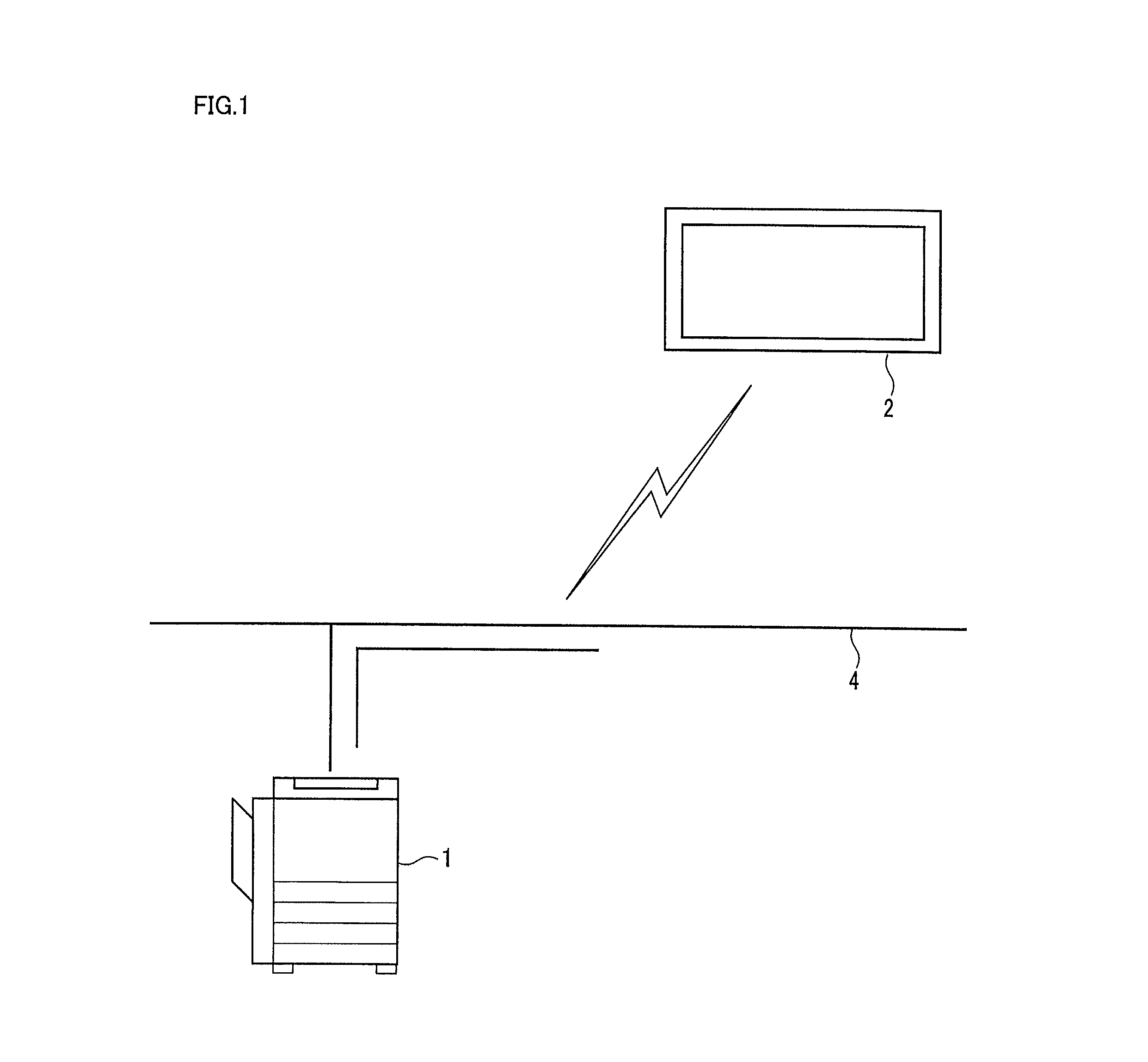 Display system including first and second display devices