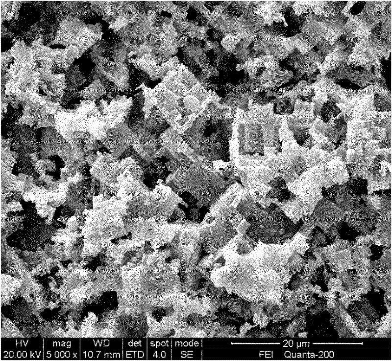 Preparation method for constructing super-hydrophobic structure on surface of aluminum alloy