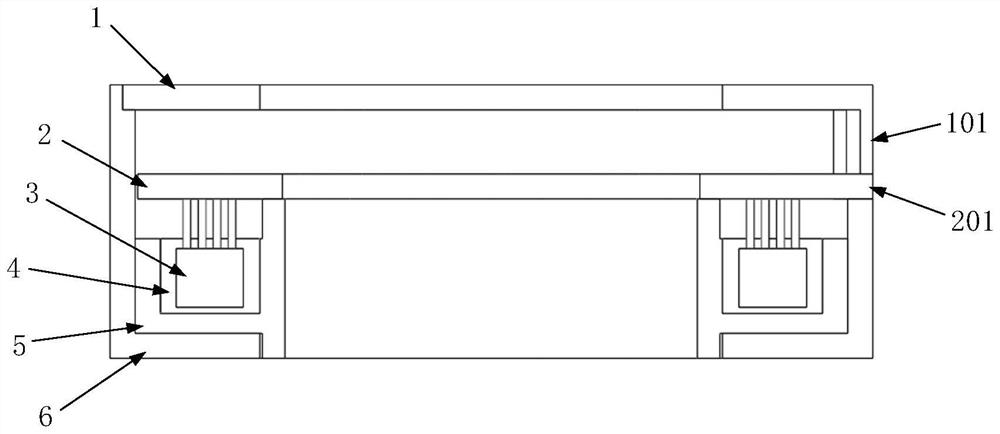 Anti-saturation large-current double-Hall-element current sensor