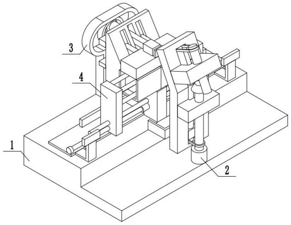 Rubber pressing and packaging treatment device for rubber production