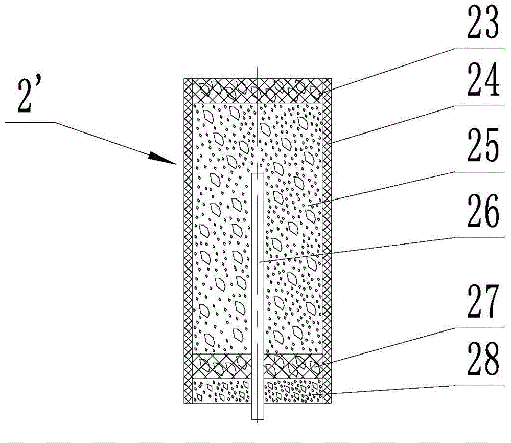 Inner fireworks barrel and fireworks with same