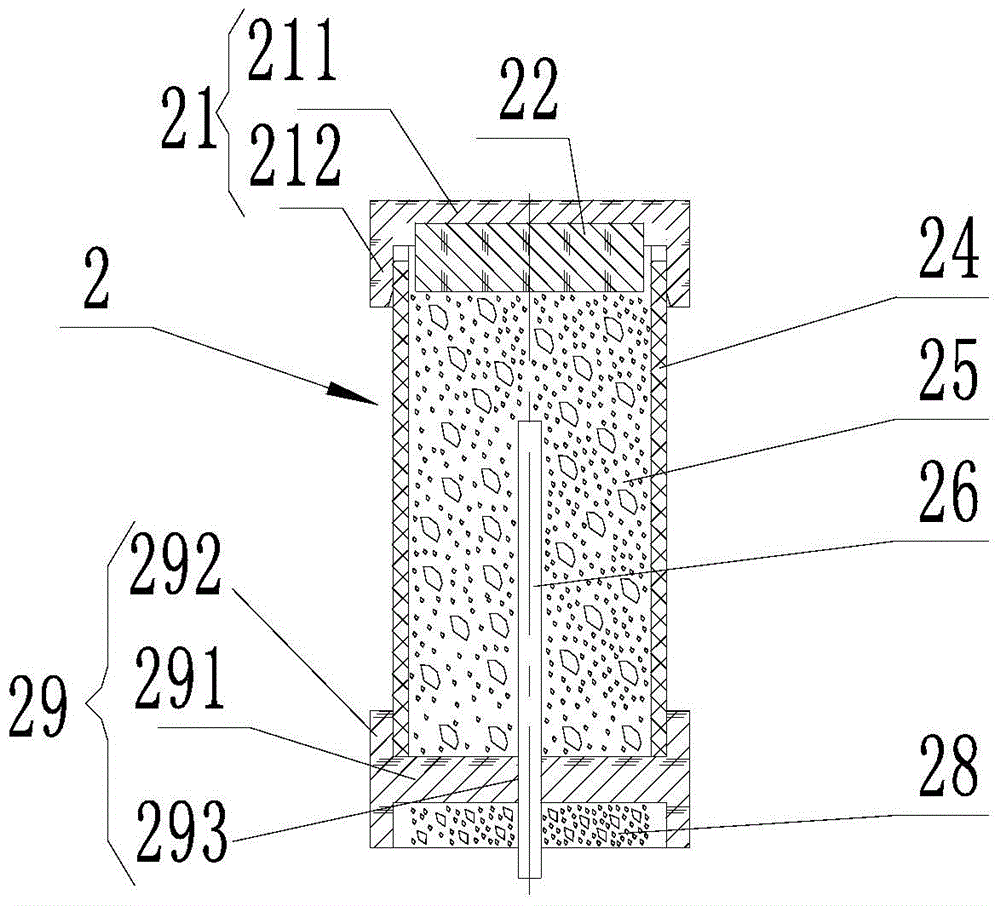 Inner fireworks barrel and fireworks with same