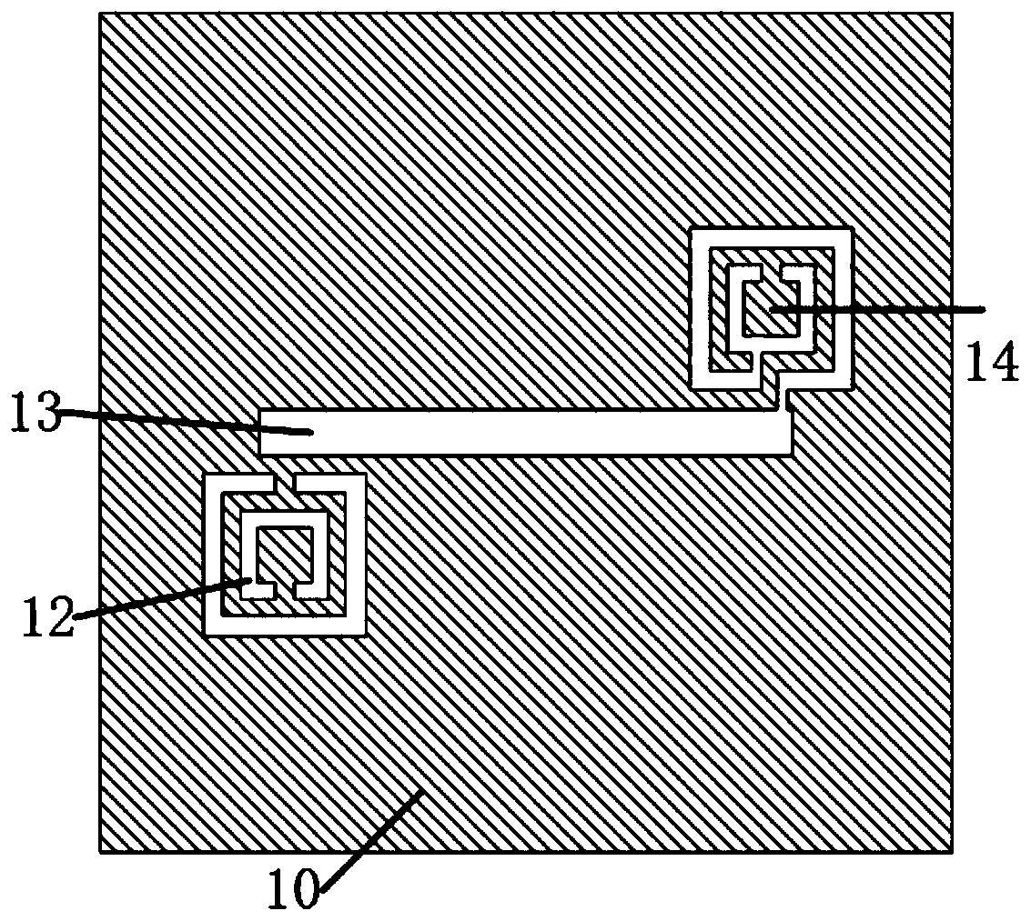 Multi-frequency microstrip slot antenna with earth plate loaded with slip-ring resonator slots