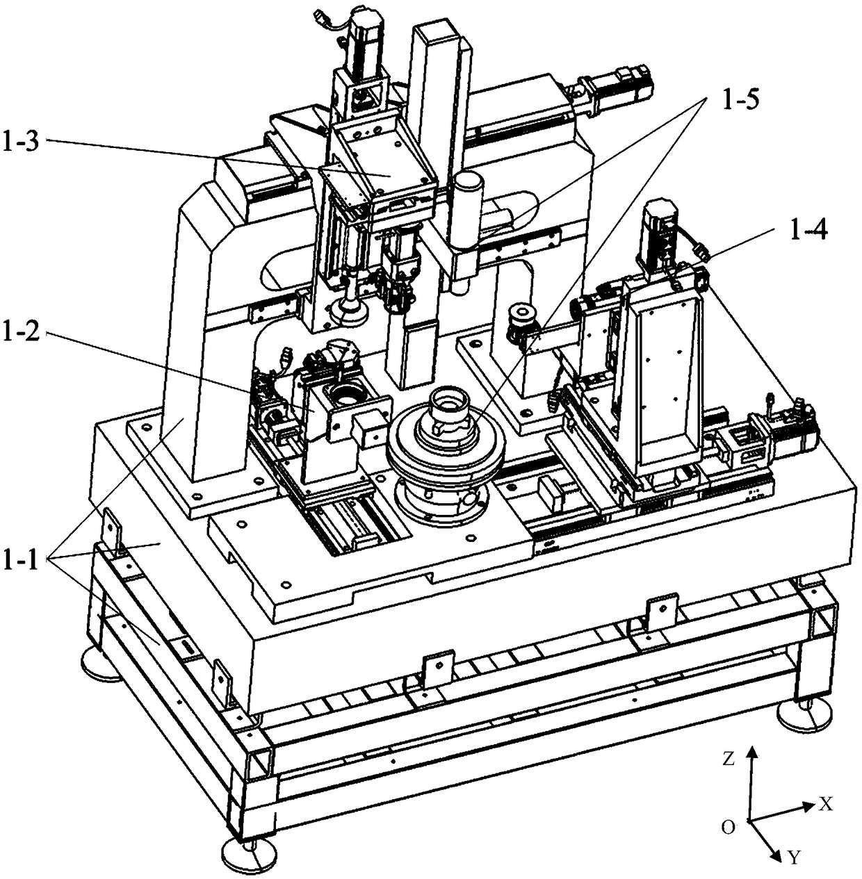 Automatic adjusting device for optical lens and method thereof