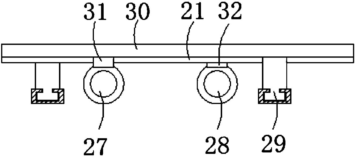 Machining device for furniture slide rails