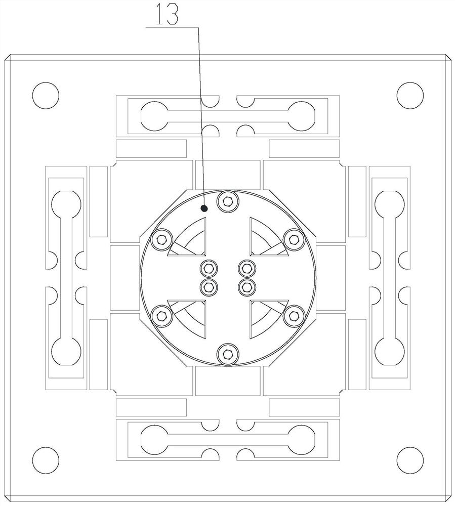 Three-degree-of-freedom large-stroke high-precision micro-positioning platform based on bridge-type amplifying mechanism