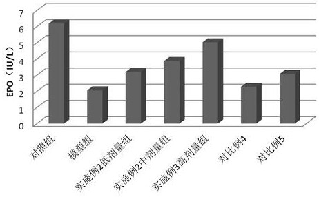 Hematopoietic nutrition feed additive and preparation method and application thereof