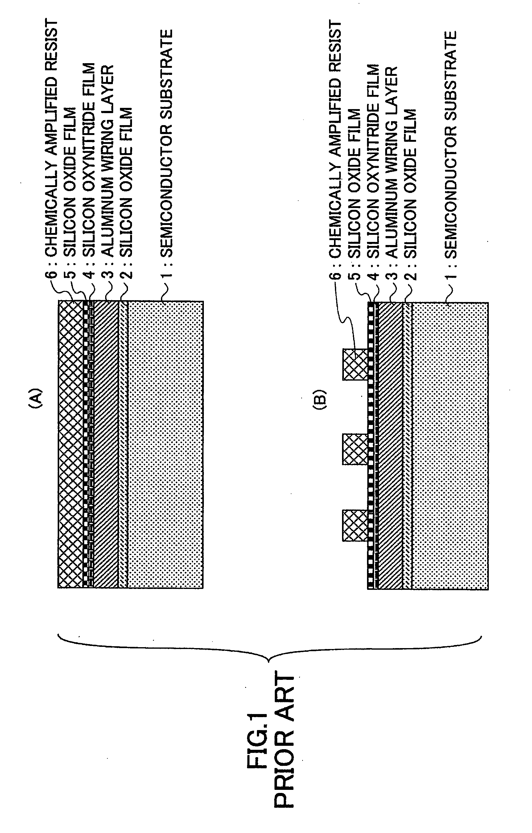 Method of making a semiconductor device with residual amine group free multilayer interconnection