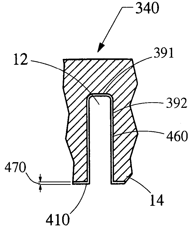 Stator of a rotary electric machine having secured core slot insulators