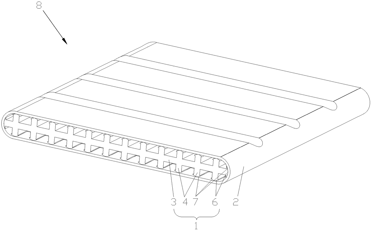 Plastic drainage board and construction method for soft soil foundation drainage consolidation