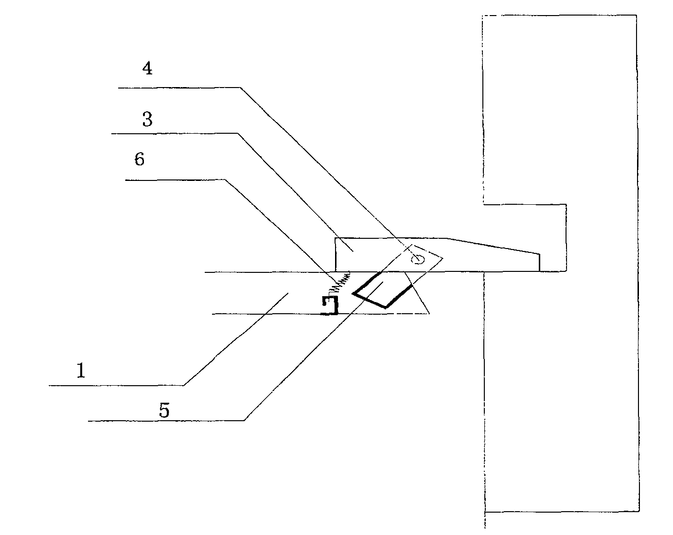 Tool type scaffold for elevator well