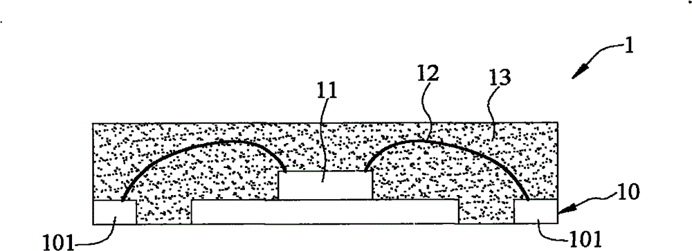 Semiconductor packaging structure and making method thereof