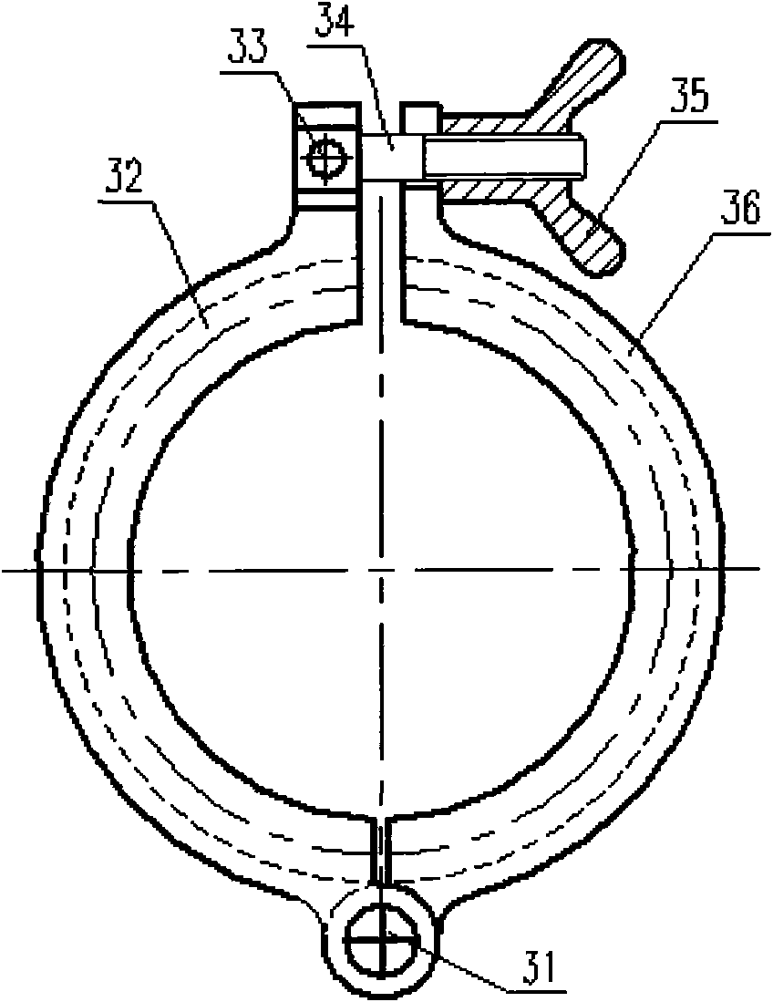 Device for measuring polarizability of rocks