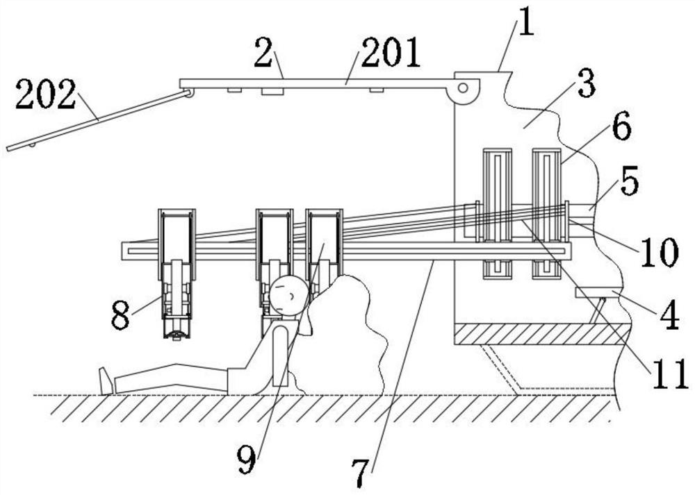 Obstacle-breaking rescue robot for biochemical environment