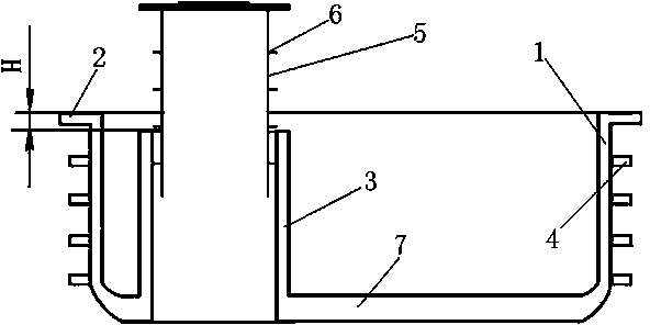 Wine pouring device with inner seal for wide-mouthed ceramic wine bottle and wine pouring method