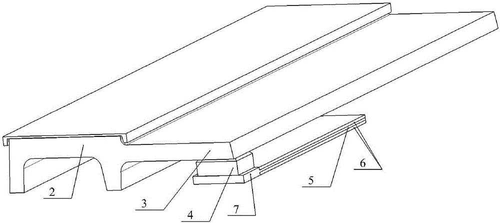 Dynamic vibration absorbing device and f-rail structure suitable for medium and low-speed maglev vehicle f-rail