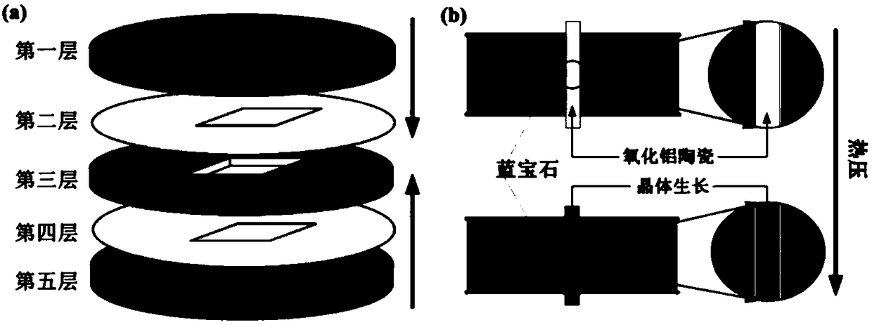 Prototype of sapphire ultra-high temperature pressure sensor and preparation method thereof