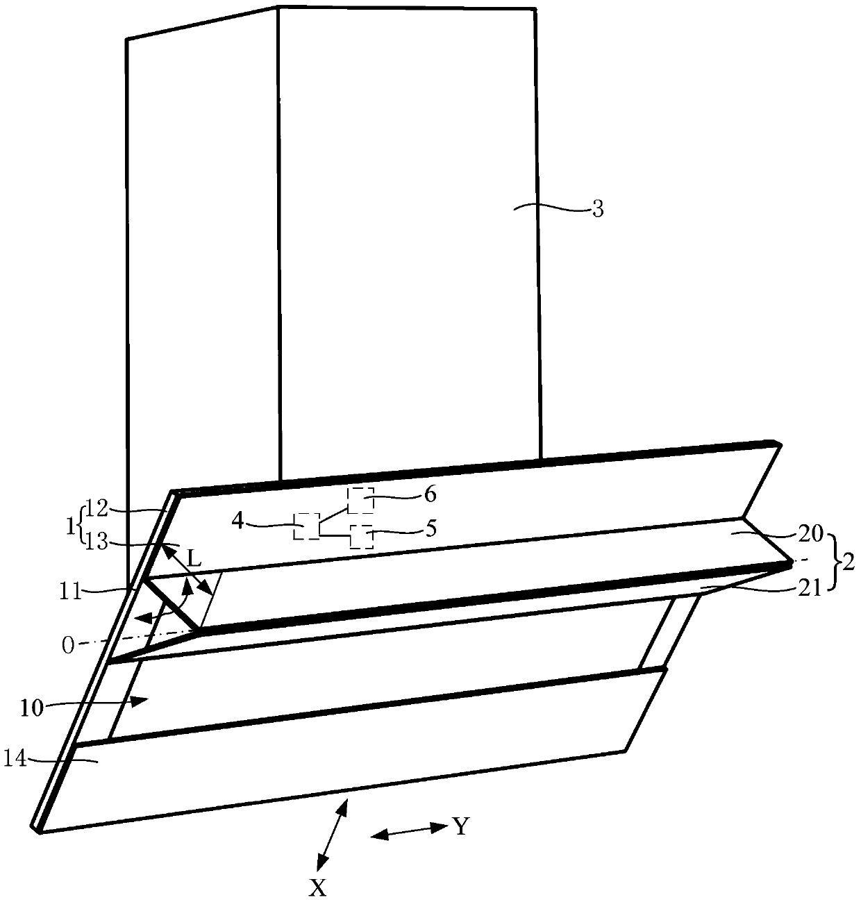 Side suction range hood