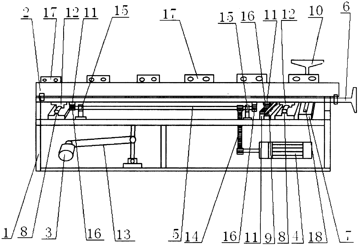 A door frame automatic forming machine of different specifications