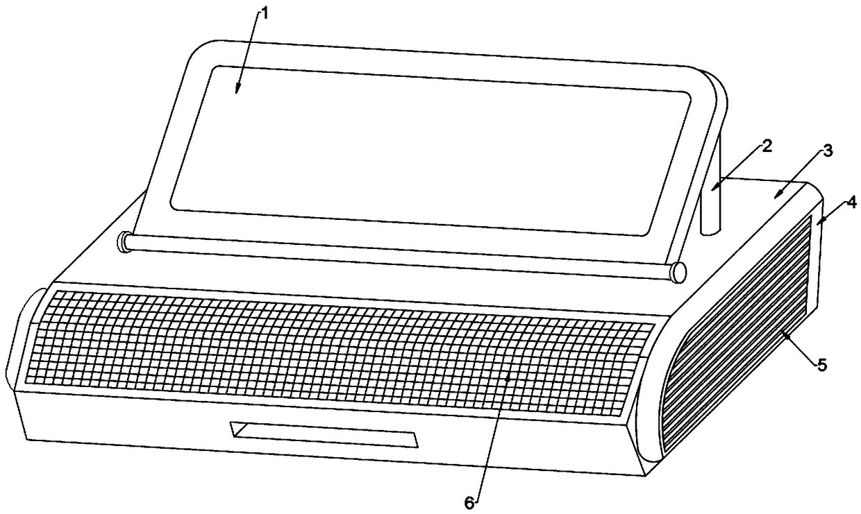 Air purifier based on blockchain and having miner operation function