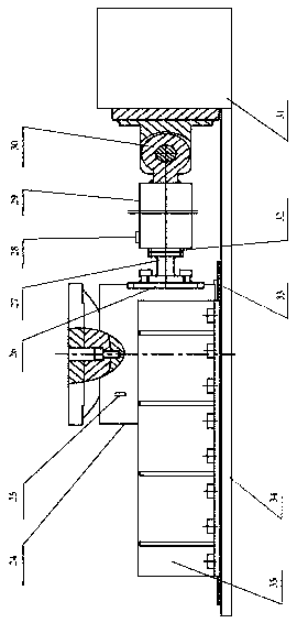 Curved bridge step pushing method