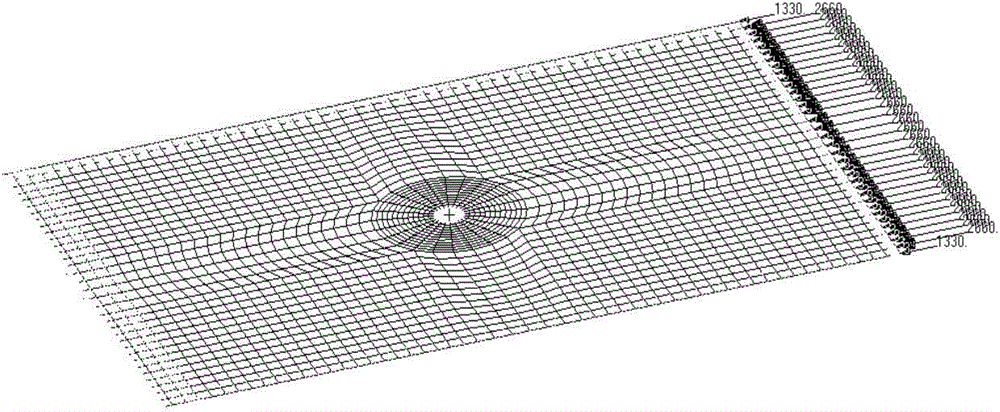 Method for analyzing residual compression strength of composite materials after impact damage