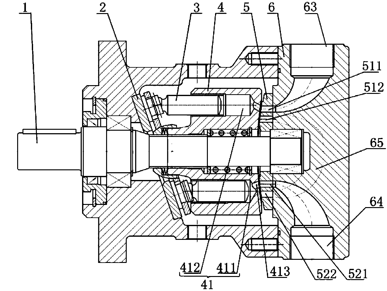 A super high pressure axial piston pump