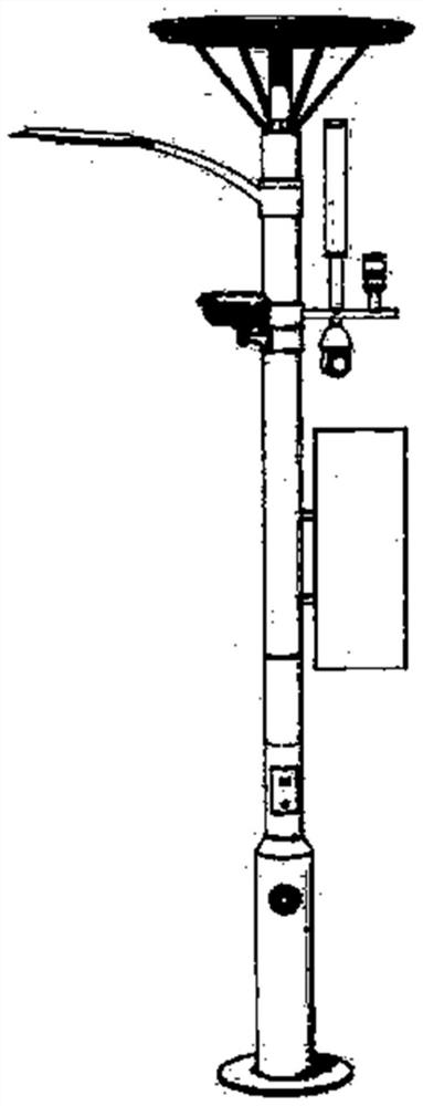 Unmanned aerial vehicle and intelligent street lamp system thereof