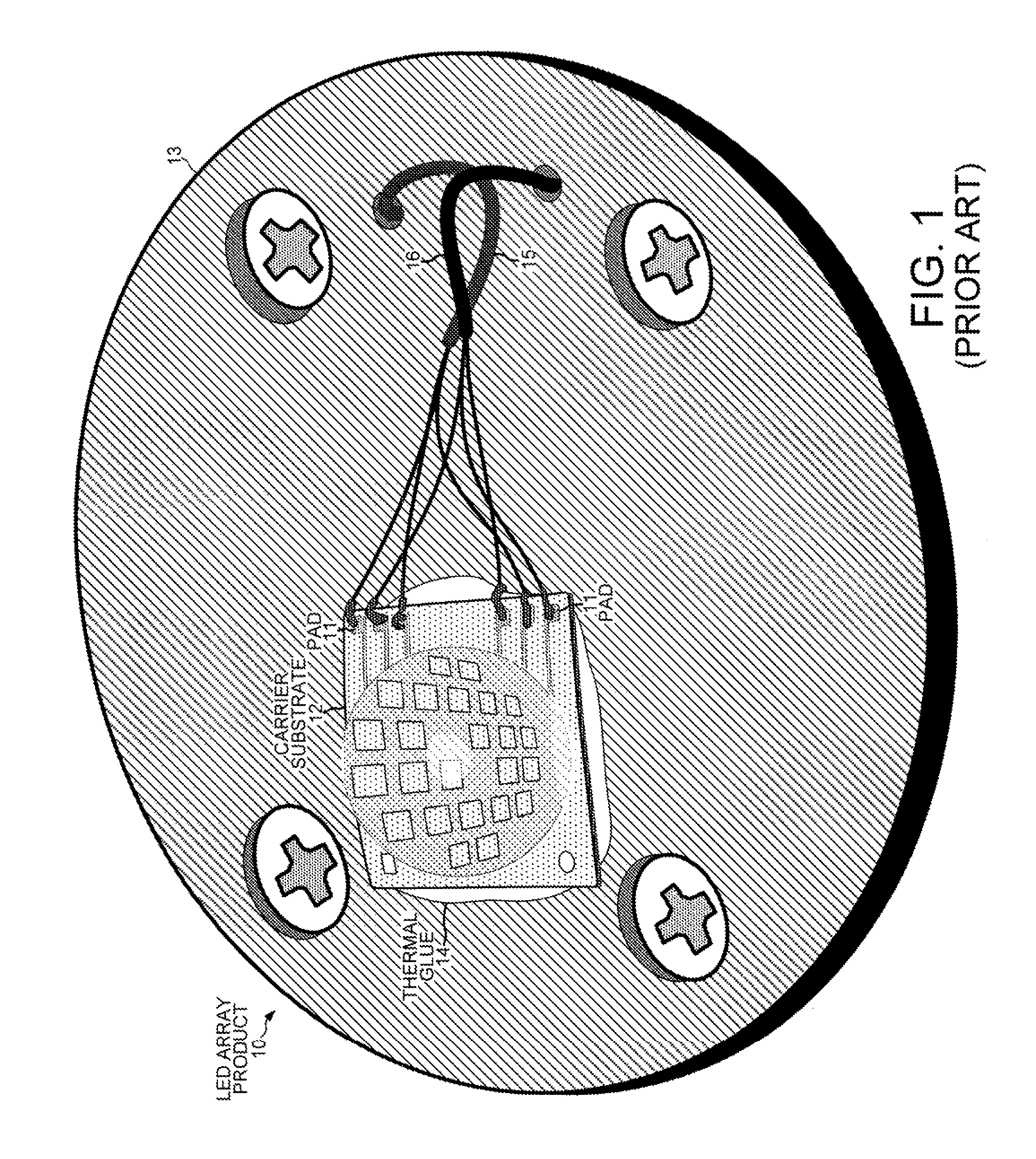 Packaging photon building blocks having only top side connections in a molded interconnect structure