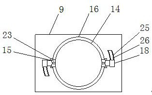 Engine supporting and damping device