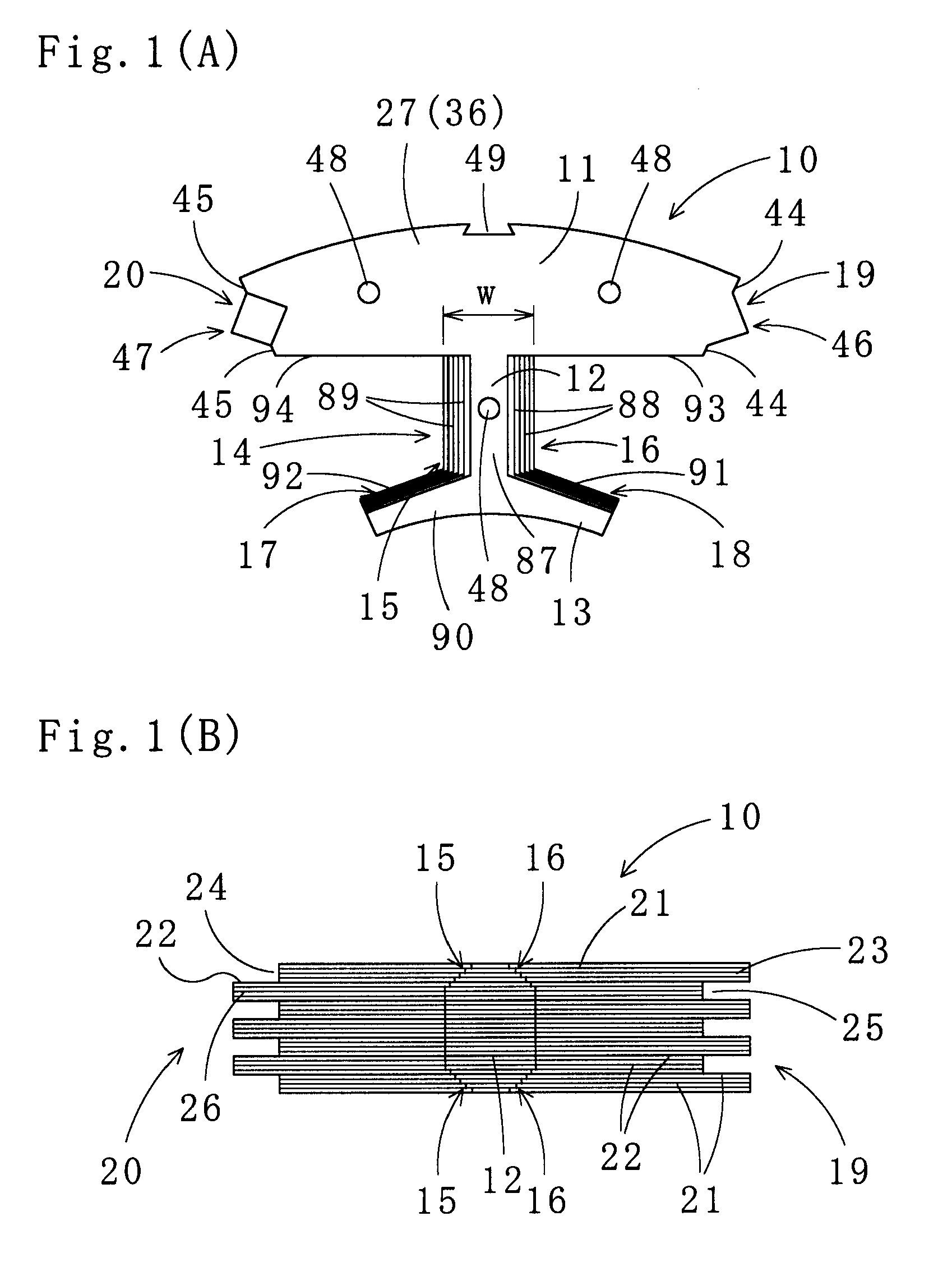 Laminated core and method for manufacturing the same