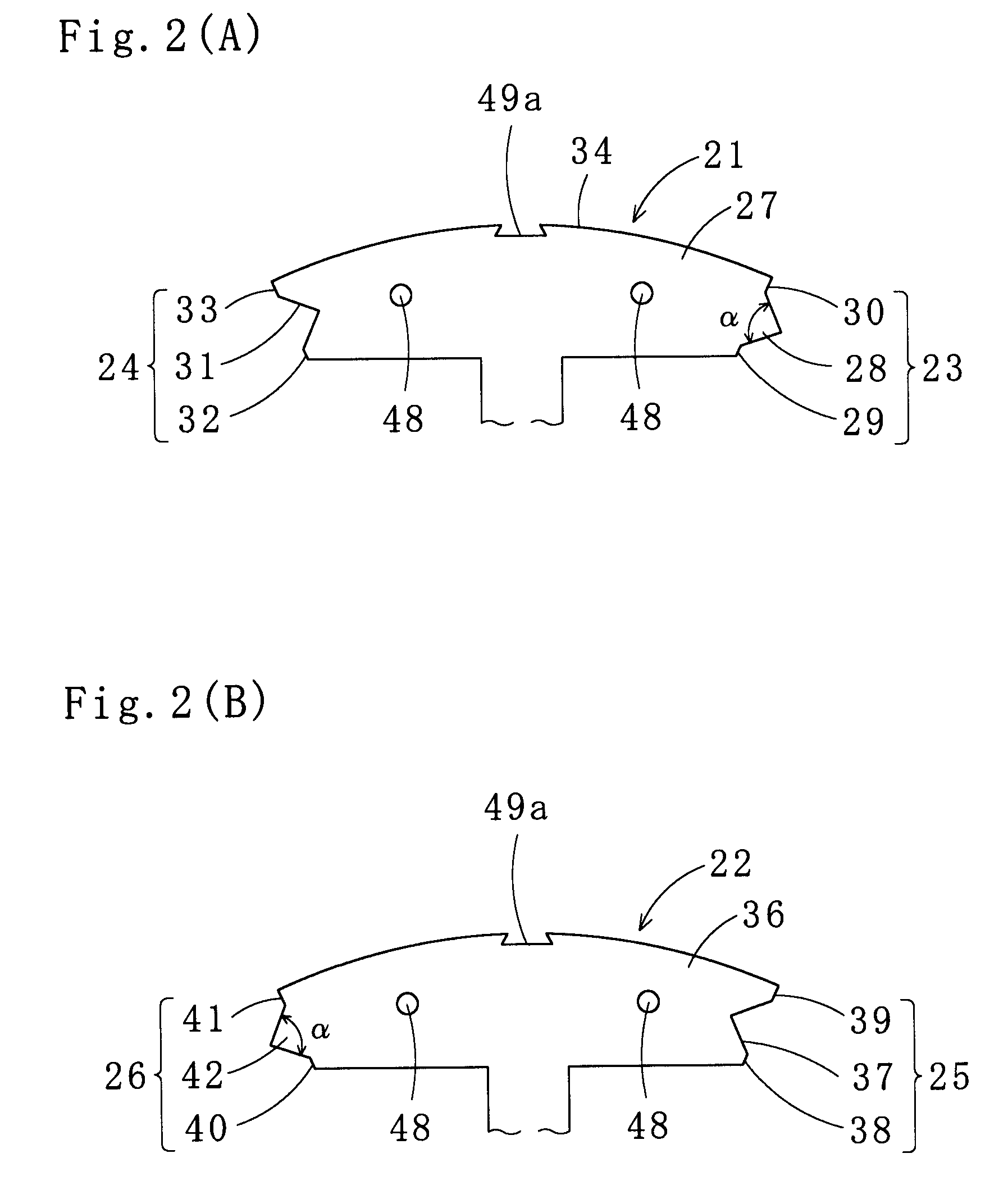 Laminated core and method for manufacturing the same