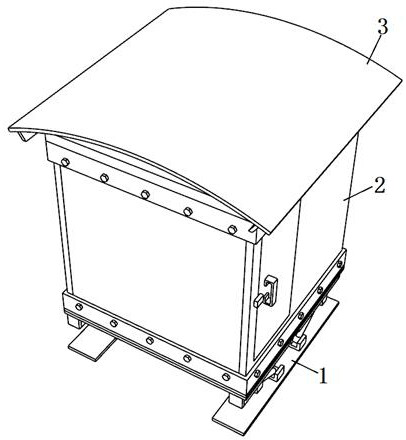 Portable house convenient to build quickly for civil engineering