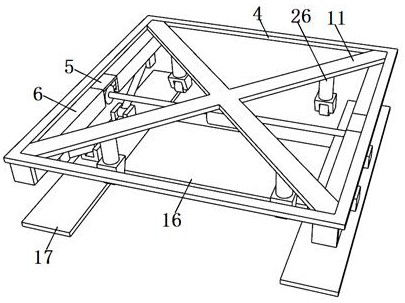 Portable house convenient to build quickly for civil engineering