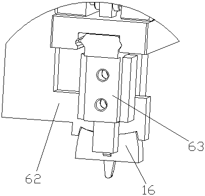 Automatic assembly machine for elastic piece type switches