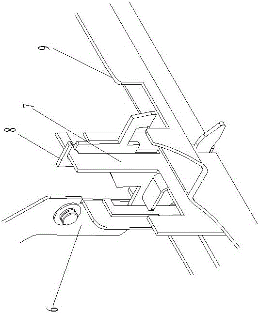 Anti-locking device for metal-enclosed switchgear and metal-enclosed switchgear