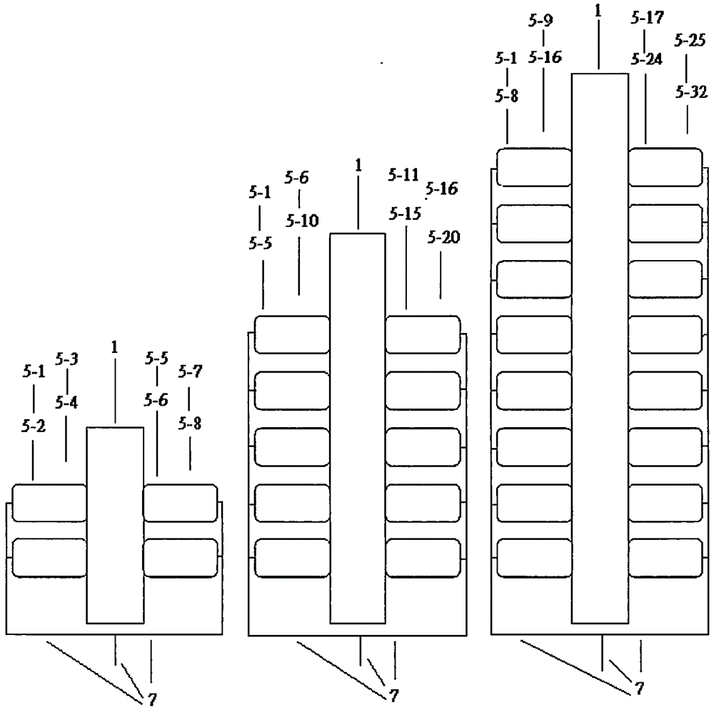 Combined pressurized circulating hydroelectric unit