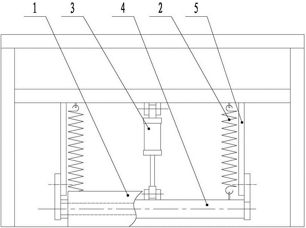 Mobile rolling and vibrating device for processing wall blocks