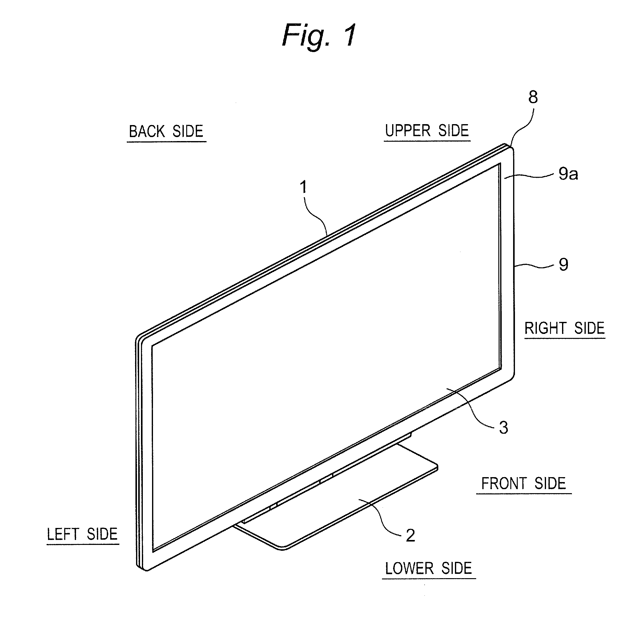 Thin display device