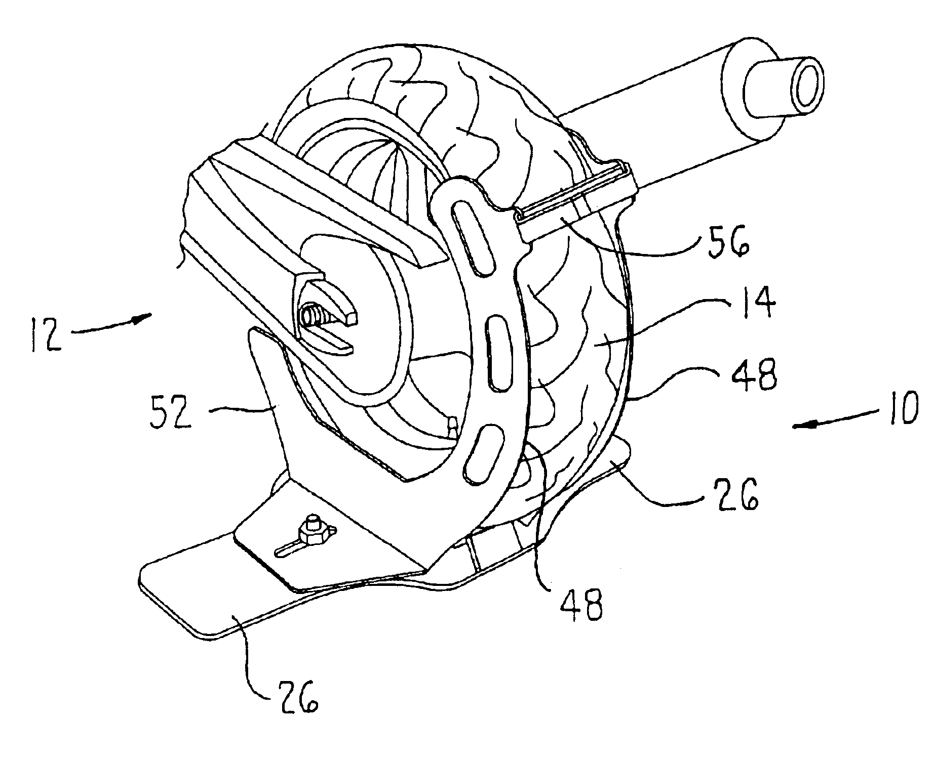 Support stand for motorcycle