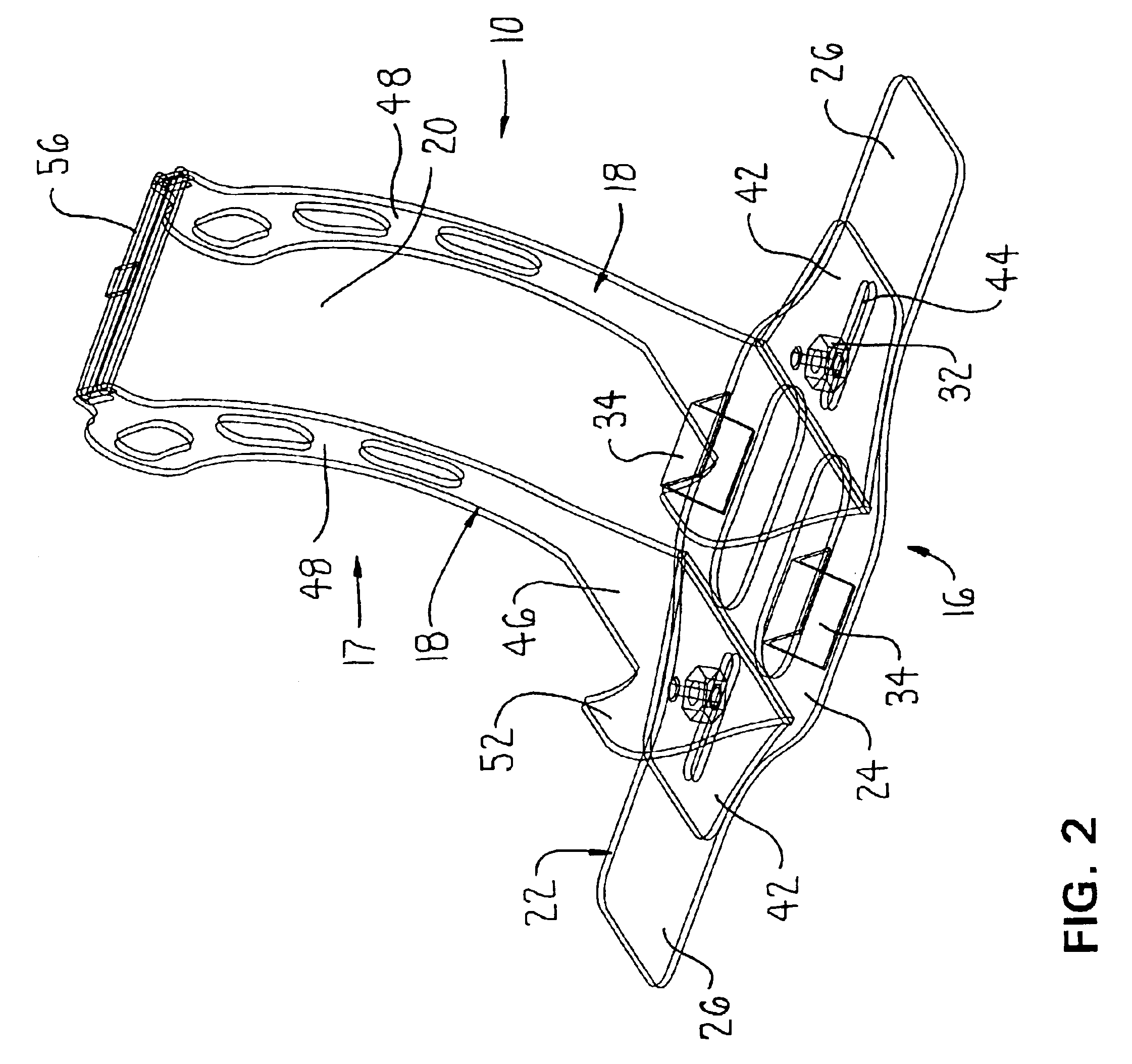 Support stand for motorcycle