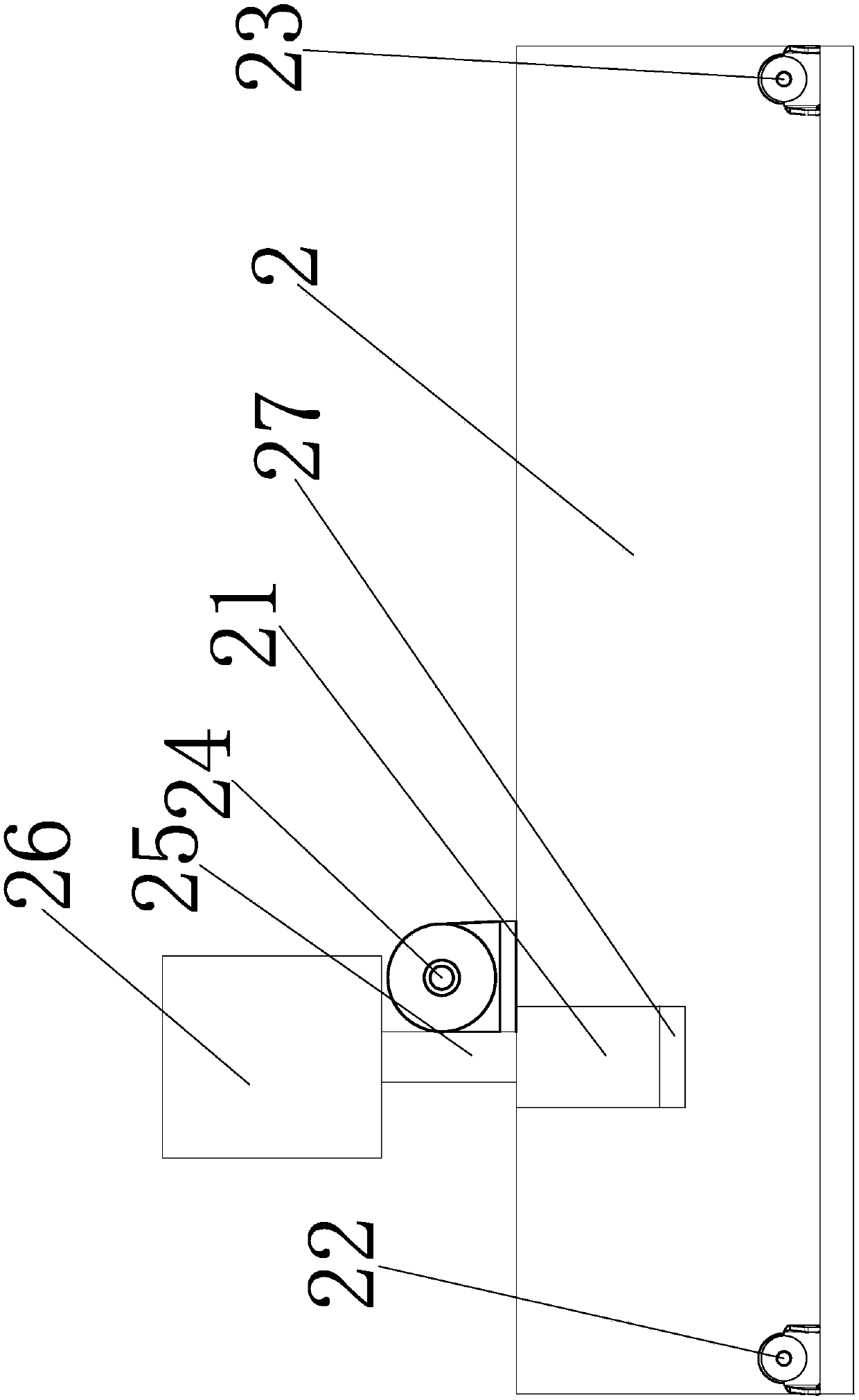 Vest processing machine with printing and dyeing apparatus