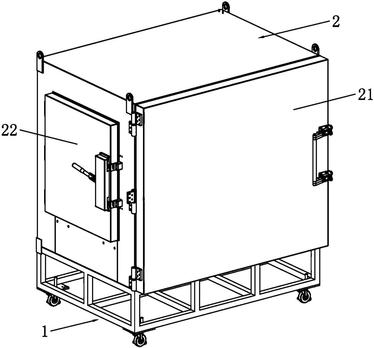 Automatic acoustic testing device applied to notebook computer