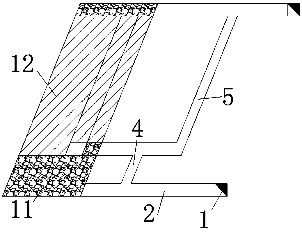 Method for mining broken thick ore body through coal roadway heading machine