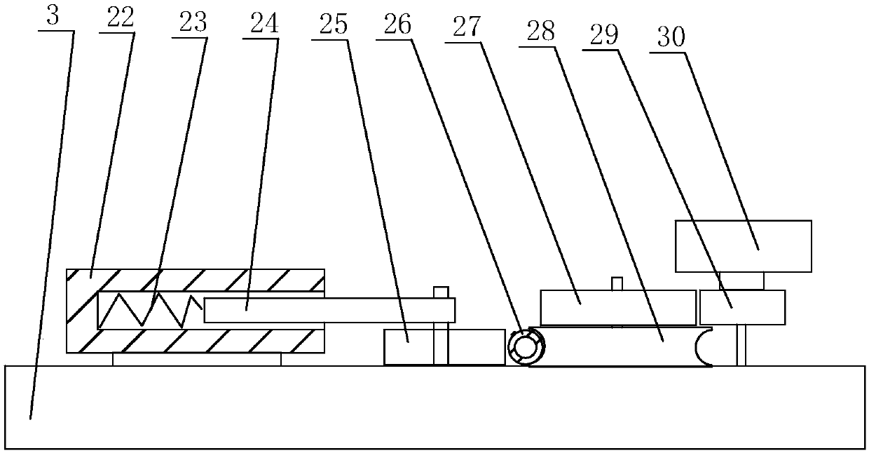 Fixing device capable of precisely feeding catheter during surgery and working method thereof