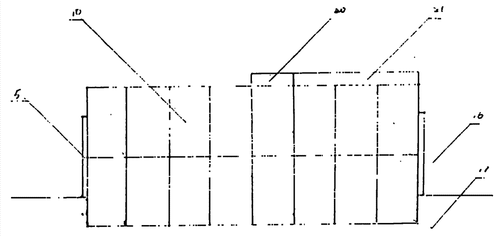 Gallery bridge type multifunctional skywalk